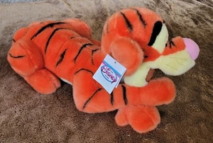 Tigger Disney Store Jumbo Winnie Pooh Large Plush Laying Stuffed Animal 21" New - Picture 1 of 10