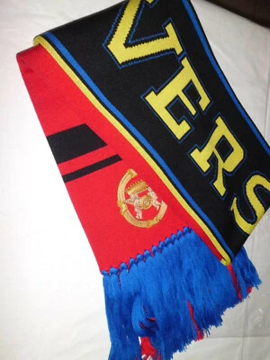 Versace Sciarpa Unisex Scarf Maglia  Est .1978 Multicolor Black  Red - Imagen 1 de 4