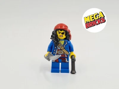LEGO FIGURINE FEMME PIRATE PERSONNALISÉ REF INT PI03 *NEUF* BIEN LIRE!!!! - Photo 1/2