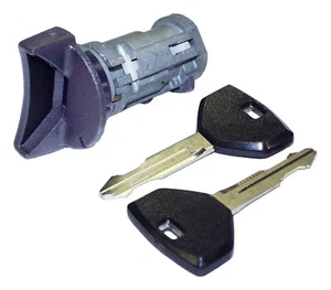 Ignition Lock Cylinder Key Set fits 91-95 Jeep Wrangler Cherokee US211L - Foto 1 di 2