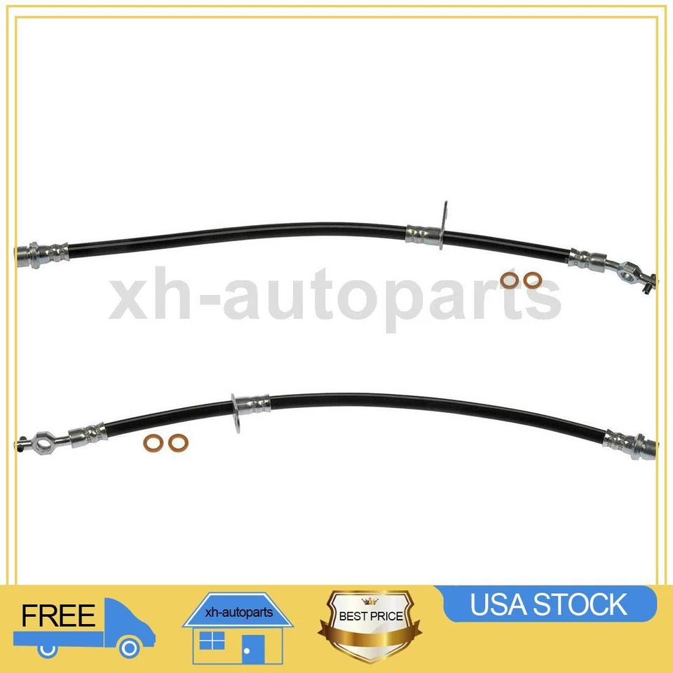 Manguera hidráulica de freno delantero Dorman 2X para Toyota Corolla 1993~2002 Foto 1 de 4