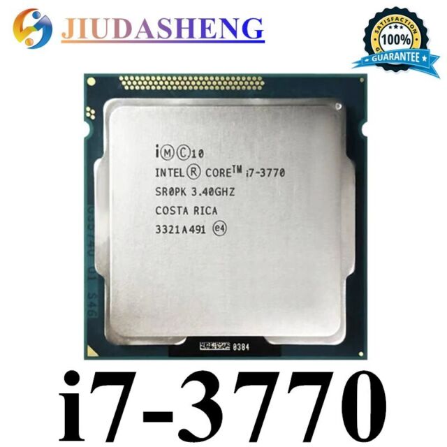 Processeur Intel Core i7-3770 3,4GHz 8mo Cache Socket LGA 1155 - Cdiscount  Informatique