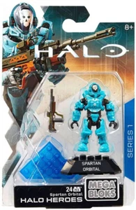Mega Bloks Construx Halo Heroes Series 1 Spartan Orbital DKW61 - Picture 1 of 4