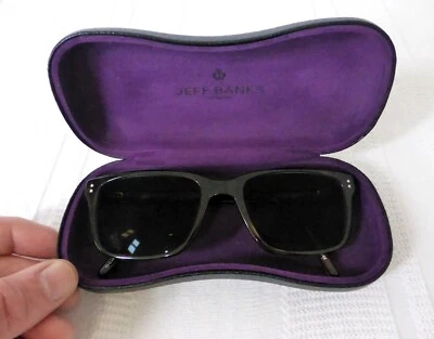 JEFF BANKS LONDON Specsavers Rx 02 SUNGLASSES / GLASSES tortoiseshell UNISEX - image 1 of 4