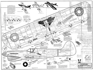 Midwest P40 Warhawk profile stunt / combat control line for .29-.40 motor - Picture 1 of 1