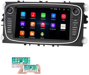 7" Autoradio GPS WIFI USB Für Ford C/S-Max Mondeo Focus Galaxy Kuga Android 4GB - Bild 1 von 6
