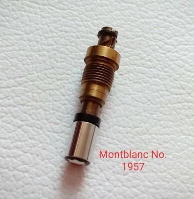 💥Caneta esferográfica Montbianc fina nº 1957 Peça de reposição logotipo superior novo estoque antigo 💯% (W) - Imagem 1 de 4