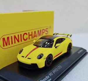 Porsche 911 GT3 (992) 2021 Racing Yellow Minichamps 1/64 #643061006 - Bild 1 von 1