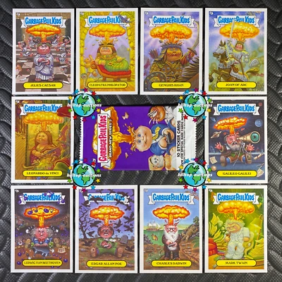 GARBAGE PAIL KIDS BNS3 ADAM BOMBING SET/10 2013 BRAND-NEW SERIES 3 +WRAPPER bomb - Image 1 of 2