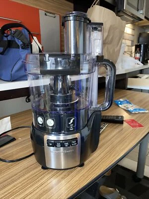 Hamilton Beach 70721 10 Cup Stack and Snap Food Processor - Black No Box - Image 1 of 3
