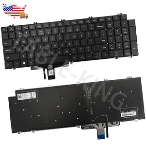 New US Keyboard Backlit for Dell Latitude 5520 5521 Precision 3560 3561 N7N16 - Picture 1 of 4