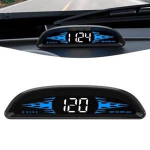 Universal Auto HUD Digital GPS Tachometer Head Up Display MPH Überdrehzahl Alarm - Bild 1 von 9