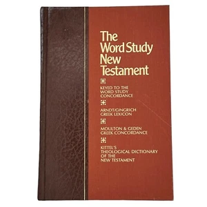 Large Print New Testament 1978 The Word Study Ralph and Roberta Winter Editors - Picture 1 of 8