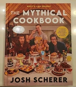 Mythical Cookbook 1st Edition Signed By Rhett & Link GMM Good Morning - Picture 1 of 3