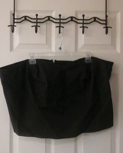 Ashley Stewart brown denim style women's plus size 22W Bustier NWT $29 - Picture 1 of 5