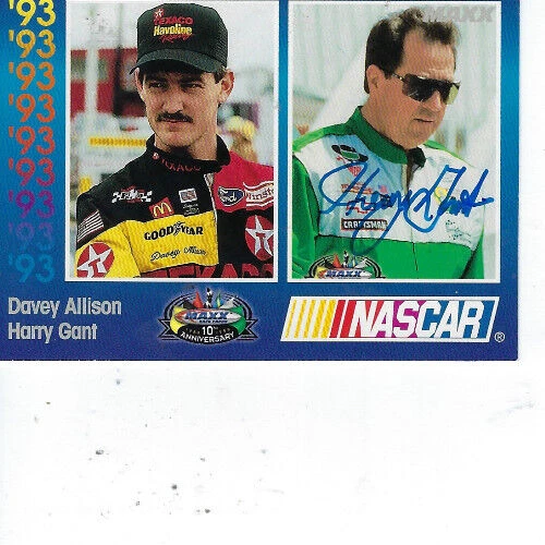 HARRY GANT SIGNED 1998 MAXX RACING 10TH ANNIVERSARY #120 - NASCAR - Image 1 of 1