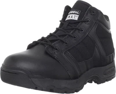 Original S.W.A.T. Metro Air 126101 Womens 9 Black Comp Toe 5" Work Shoes RHS4475 - Image 1 of 4
