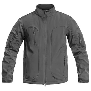 Texar Softshell Convoy 2.0 Jacket Tactical Outdoor Breathable Windproof Gray - Picture 1 of 11
