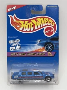 Hot Wheels 1997 #542 Biff! Bamm! Boom! Serie #2/4 Limozeen blau - Bild 1 von 7