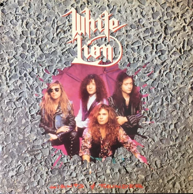 WHITE LION LIGHTS & THUNDER 12'' VINYL ATLANTIC A7727(T) 1991 UK FIRST PRESS - Imagem 1 de 4