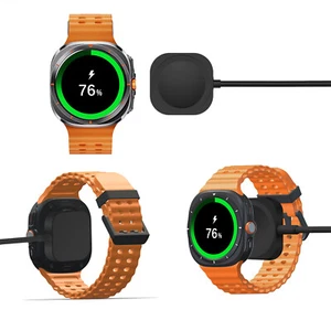 3.3ft Dual Port Magnetyczna ładowarka do zegarka Stacja ładująca do Samsung Galaxy Watch 7 - Zdjęcie 1 z 8