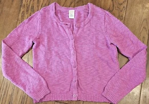 Gymboree Sunny Adventures Girls Size L 10-12 Lightweight Button Up Sweater - Picture 1 of 3