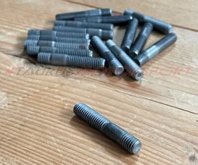 KIT 9 prigionieri e dadi collettore di  scarico 500/GPA/EVO/124 Abarth/T-Jet - Immagine 1 di 2