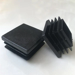 Plastic End Caps for Square Tubing Bungs inserts Blanking Plugs Furniture Feet - Picture 1 of 7