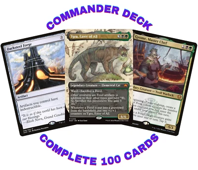 Ygra, Eater of All/Food/Voltron/Premium Commander/EDH Deck 100 Cards MTG - Image 1 of 4