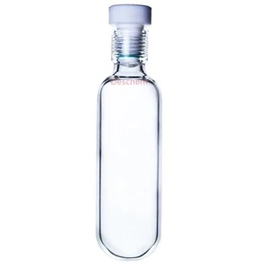 170ml Glass High Pressure Bottle,45*150 Heavy Wall Vessel With #15 PTFE Thred - Picture 1 of 1