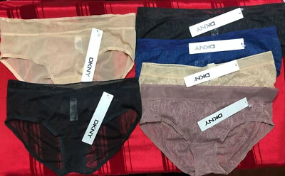 DKNY DONNA KAREN SIGNATURE MESH BIKINI PANTY CHOOSE  SIZE S,M,L,XL NEW - Image 1 of 4