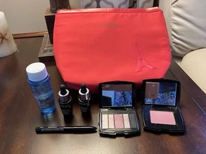 Lancome facial lot Crayon Black Ebony Bi-Facil Genifique Go Bold Rose Fresque - Picture 1 of 2