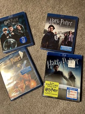 7 Harry Potter Blu Ray  Movies Lot - Image 1 of 4