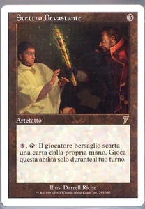 MTG MAGIC : SCETTRO DEVASTANTE CARTA IN LINGUA ITALIANA  (660) - Foto 1 di 1