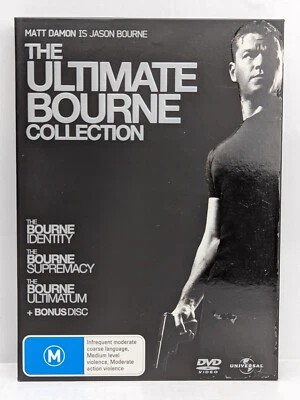 The Ultimate Bourne Collection DVD Region 2,4 Pre-Owned Drama Action Matt Damon - Image 1 of 3