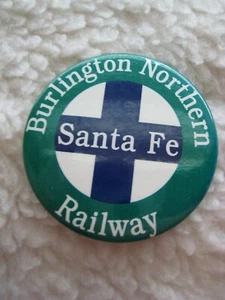 Vintage Burlington Northern Santa Fe Railway Railroad Train Magnet - Picture 1 of 2