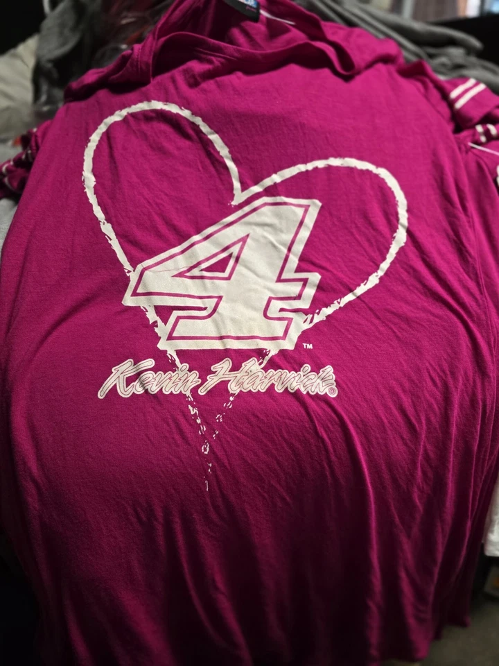 Camisa para dormir Kevin Harvick #4 SS Sweatheart grande nueva con etiquetas Foto 1 de 1