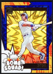 2024 Panini Donruss Bomb Squad Blue Xplosion #9 Sammy Sosa 23/49 #18 - Imagen 1 de 2