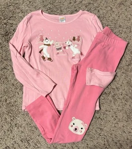 Gymboree Girls Bear Hugs Shirt Leggings Set Size 8 - Picture 1 of 4