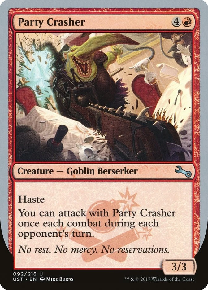 Party Crasher [Unstable] (UST 92) Near Mint - Image 1 of 1