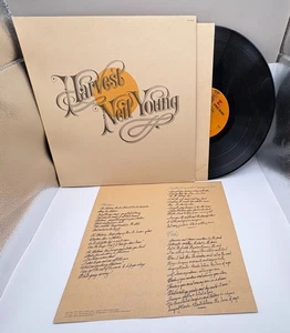 Neil Young Harvest Vinyl LP 1972 LH STERLING Textured Cover Reprise MS2032 - Imagen 1 de 13