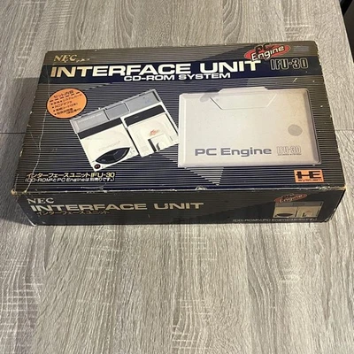 Consola NEC PC Engine PI-TG001 + Unidad de interfaz Sistema IFU-30 CD-ROM2 con caja Foto 1 de 4