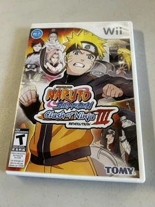 Naruto Shippuden Clash of Ninja Revolution 3 Nintendo Wii - Bild 1 von 4