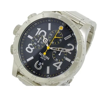 Nixon NIXON 48-20 CHRONO quartz men's chrono watch A486-000 A486000 TI - Image 1 of 4