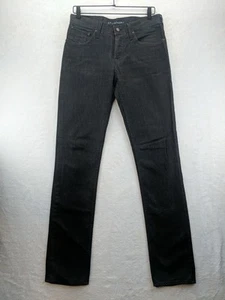 Evisu EV Genes Japanese Jeans Black Denim Red Stitching Mens 30 - Picture 1 of 18