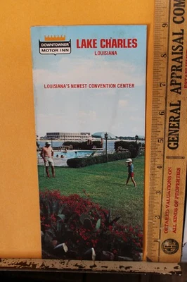 Centro de convenciones más nuevo Lake Charles Louisiana Downtowner Motor Inn de colección Foto 1 de 3