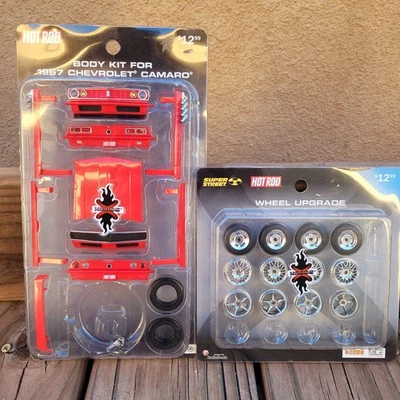 XMODS 1967 Red Chevy Camaro Body Kit + Wheel Upgrade Kit New NOS Not Complete  - Image 1 of 4