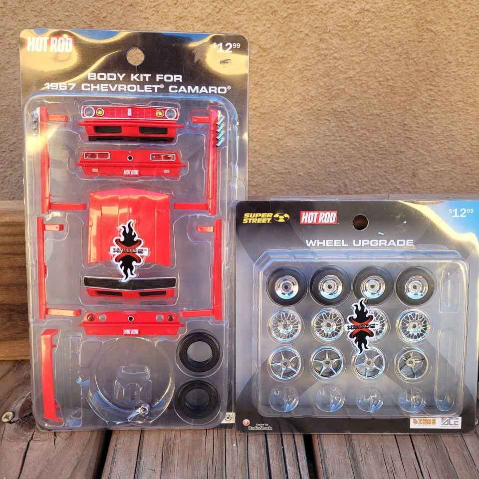 XMODS 1967 Red Chevy Camaro Body Kit + Wheel Upgrade Kit New NOS Not Complete  - Image 1 of 4