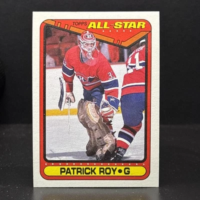 1990-91 Topps Patrick Roy All Star Montreal Canadiens #198 - Image 1 of 2