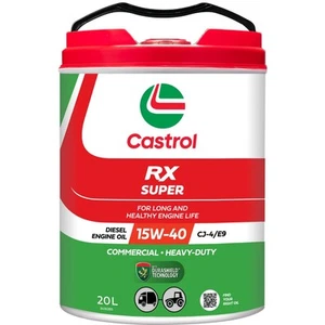 Castrol RX Super 15W-40 CJ-4/E9 Engine Oil 20L 3418280 - Picture 1 of 2